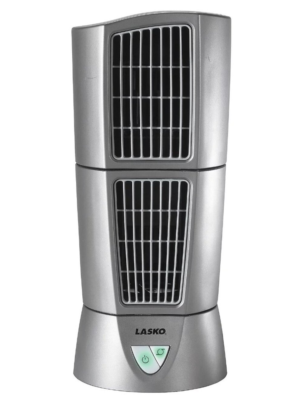 Lasko Wind Tower 14" 3-Speed Oscillating, Pivoting Head Tower Desk Fan